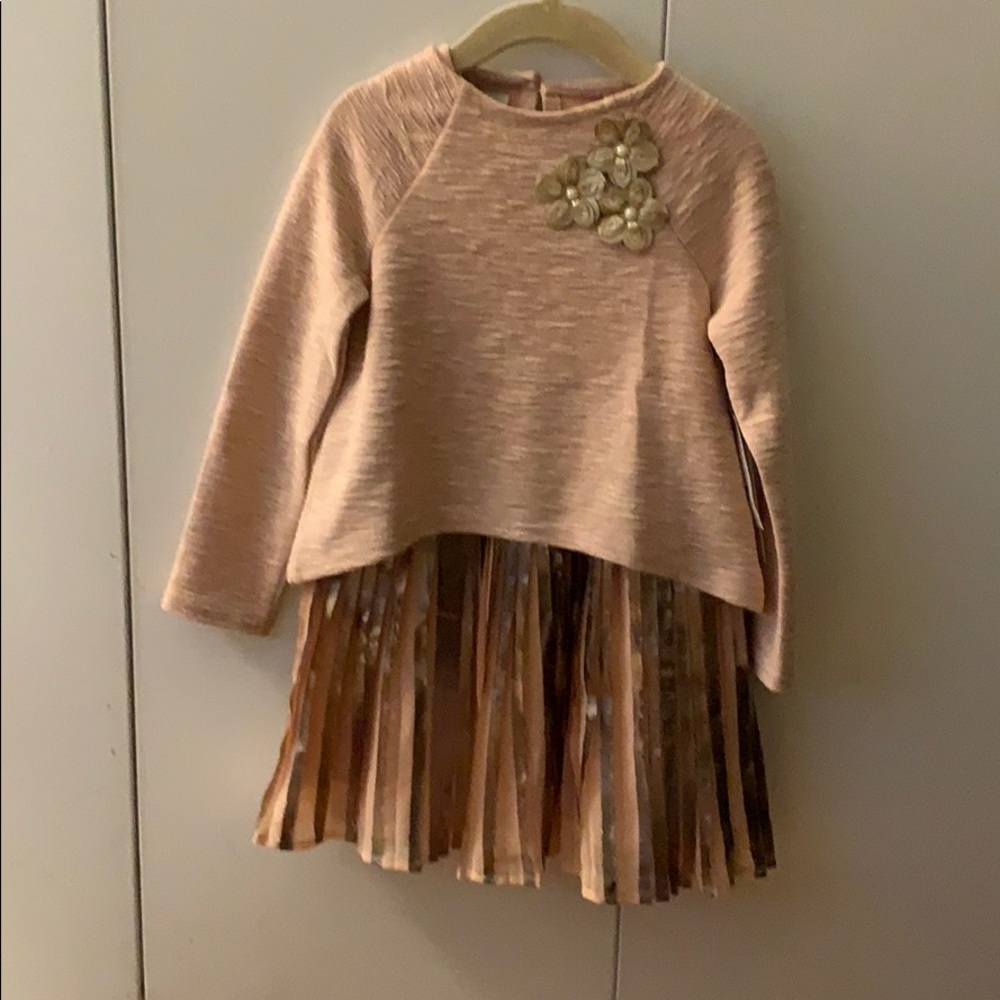 Pippa  & Julia Pink 2 Piece Dress & Sweater Size 4